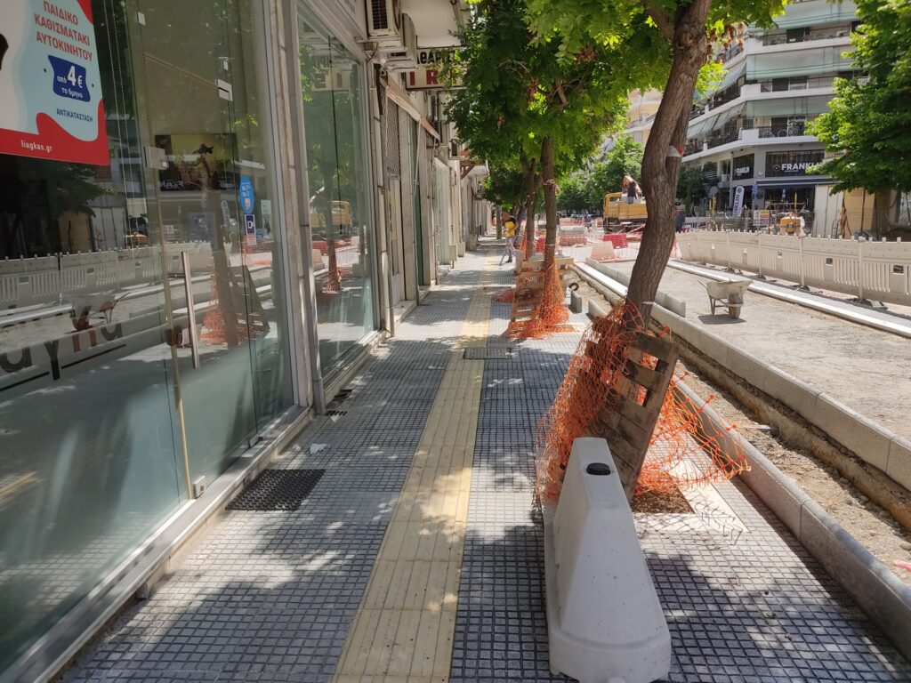 Συνεχίζονται τα έργα στην οδό Νικηταρά, παρατείνονται οι κυκλοφοριακές ρυθμίσεις