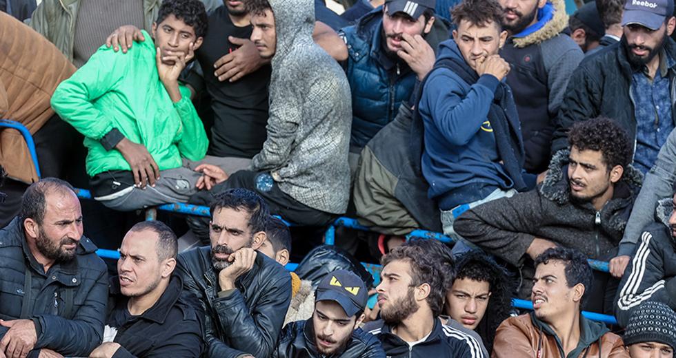 Απεγκλωβίστηκαν με ασφάλεια μετανάστες από δύσβατη περιοχή της Σάμου