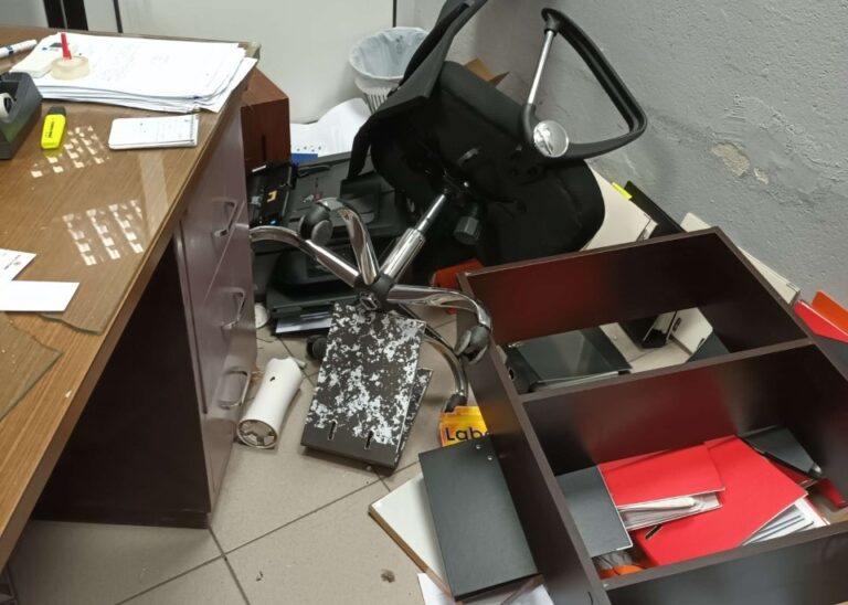 Βανδαλισμοί και καταστροφές στην Πανεπιστημιακή Λέσχη του ΑΠΘ που τελεί υπό κατάληψη
