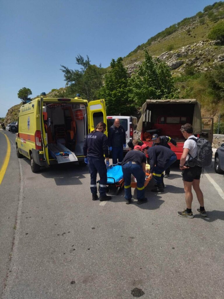 Χανιά: Επιχείρηση διάσωσης τουρίστριας στο φαράγγι της Ίμπρου