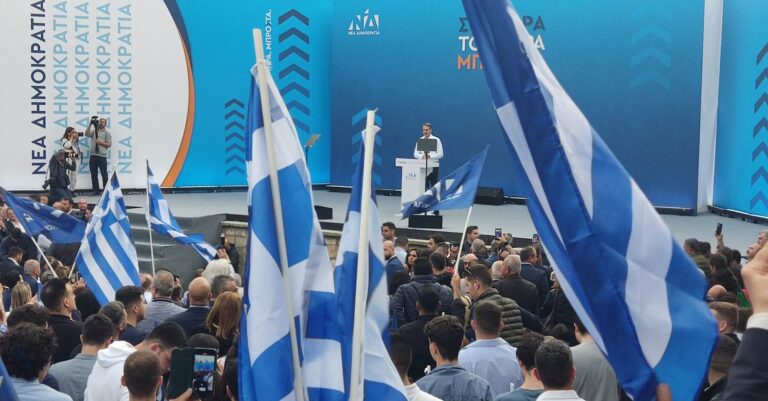 Κ. Μητσοτάκης από το Ηράκλειο: “Θέλουμε κυβέρνηση με στιβαρότητα εντός και εκτός ή κυβέρνηση που θα παραπαίει;”