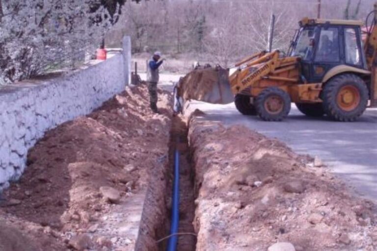 Καβάλα: Επεκτείνεται το δίκτυο ύδρευσης στο Ραχώνι Θάσου