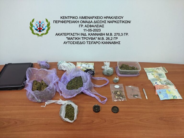 Ηράκλειο: Ο ειδικά εκπαιδευμένος σκύλος Μασκ βρήκε ξανά τα κρυμμένα ναρκωτικά – Συνελήφθη 21χρονος και αναζητείται ένας 20χρονος