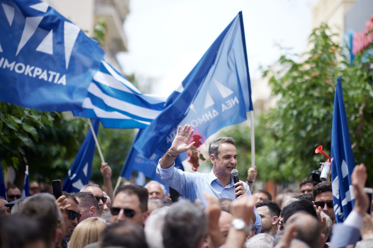 Κυριάκος Μητσοτάκης από Κορινθία : Αυτοδύναμη Ν. Δ. στο τιμόνι της χώρας για μία ισχυρή Ελλάδα