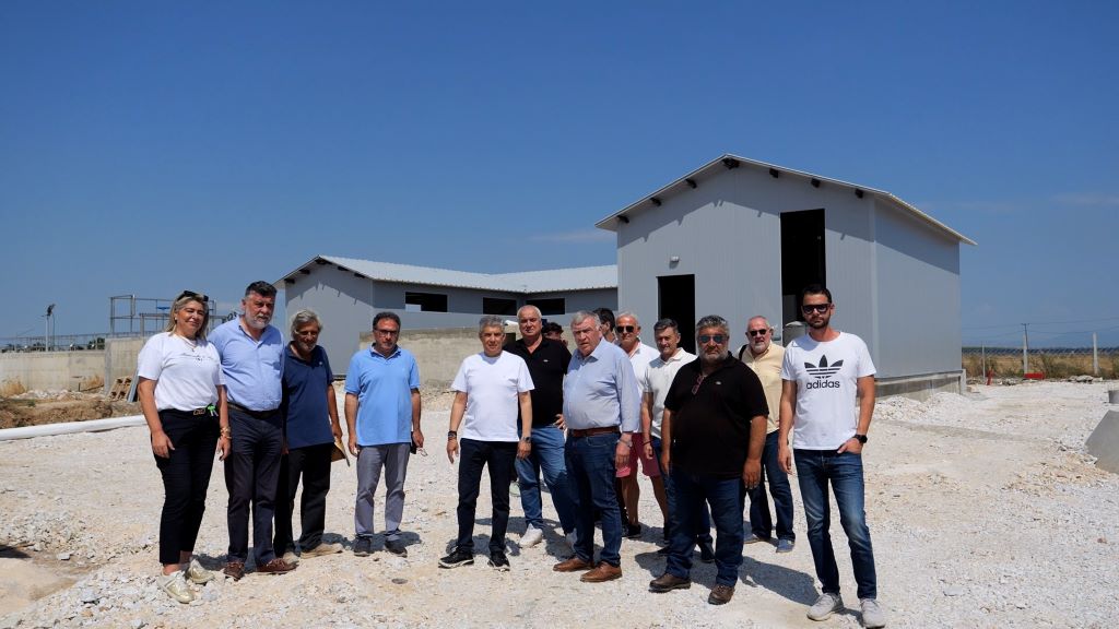 βιολογικοσ-1 Στα έργα του βιολογικού καθαρισμού Νίκαιας, Αγοραστός και Νασιακόπουλος