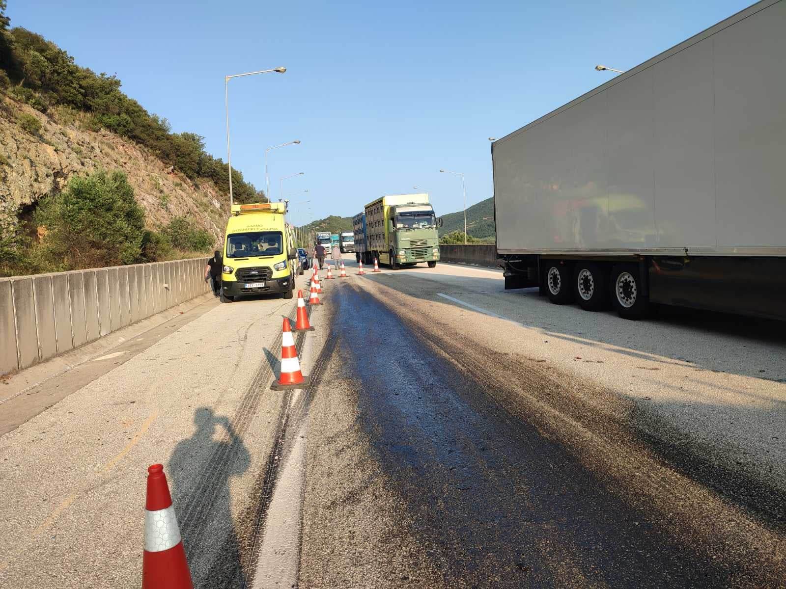 Αποκαταστάθηκε για τα ΙΧ η κυκλοφορία  στην Εγνατία οδό