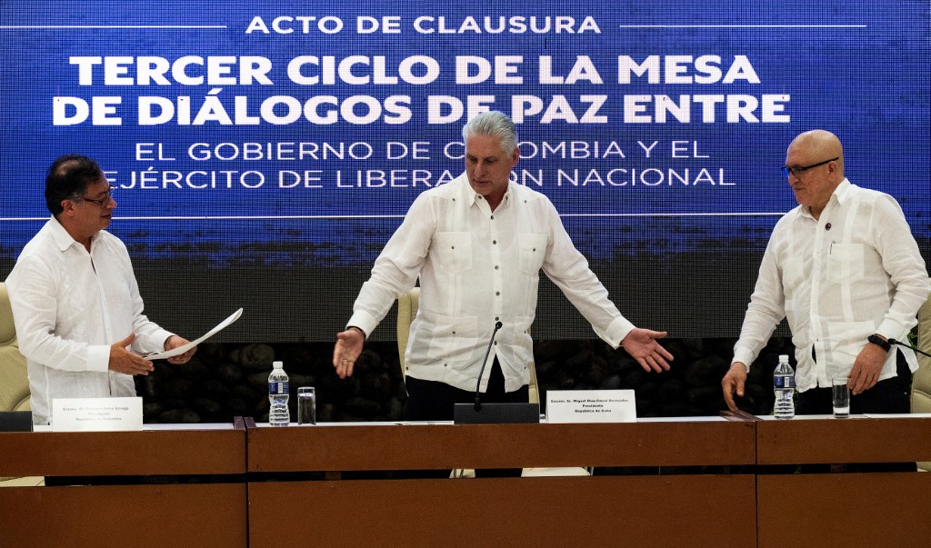 CUBA-COLOMBIA-ELN-CEASFIRE-PACT