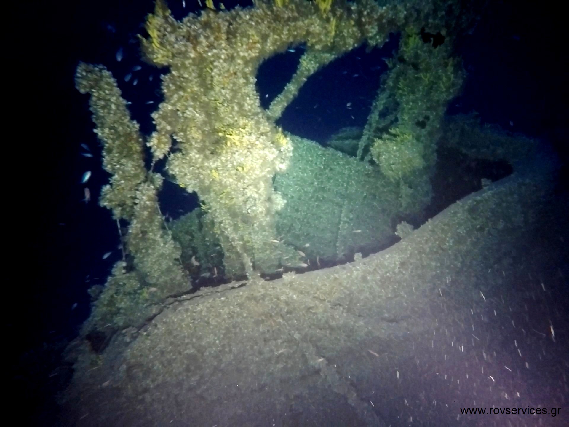 It was found on a submarine in the Aegean Sea that sank in 1942 (photos)