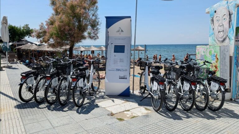 Σύστημα αυτόματης μίσθωσης κοινόχρηστων ποδηλάτων από το δήμο Θερμαϊκού