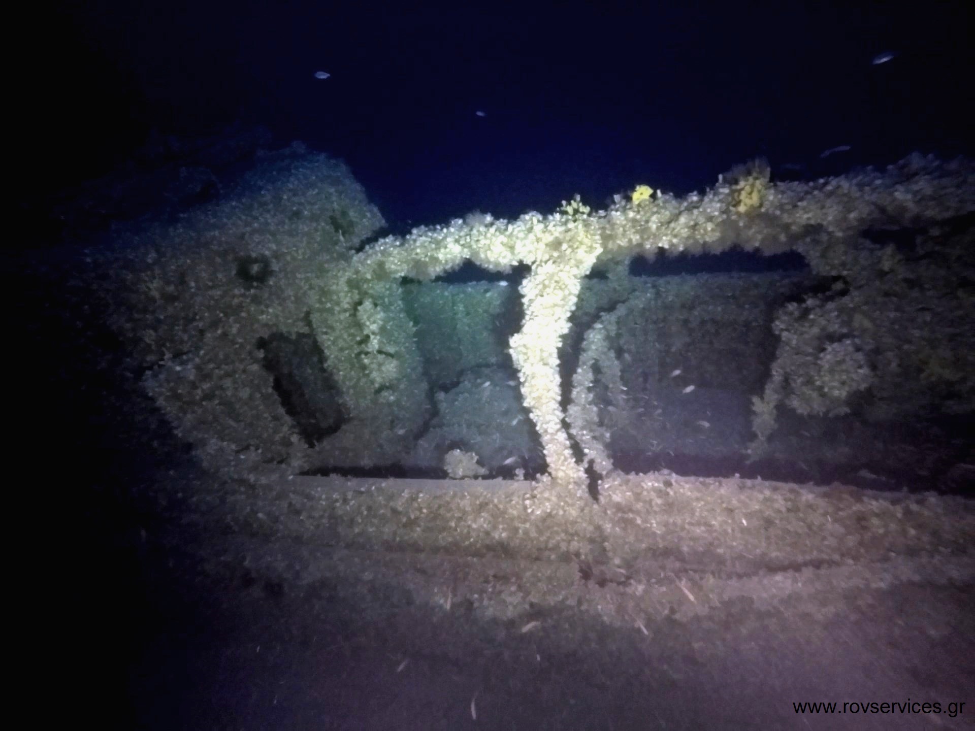 It was found on a submarine in the Aegean Sea that sank in 1942 (photos)