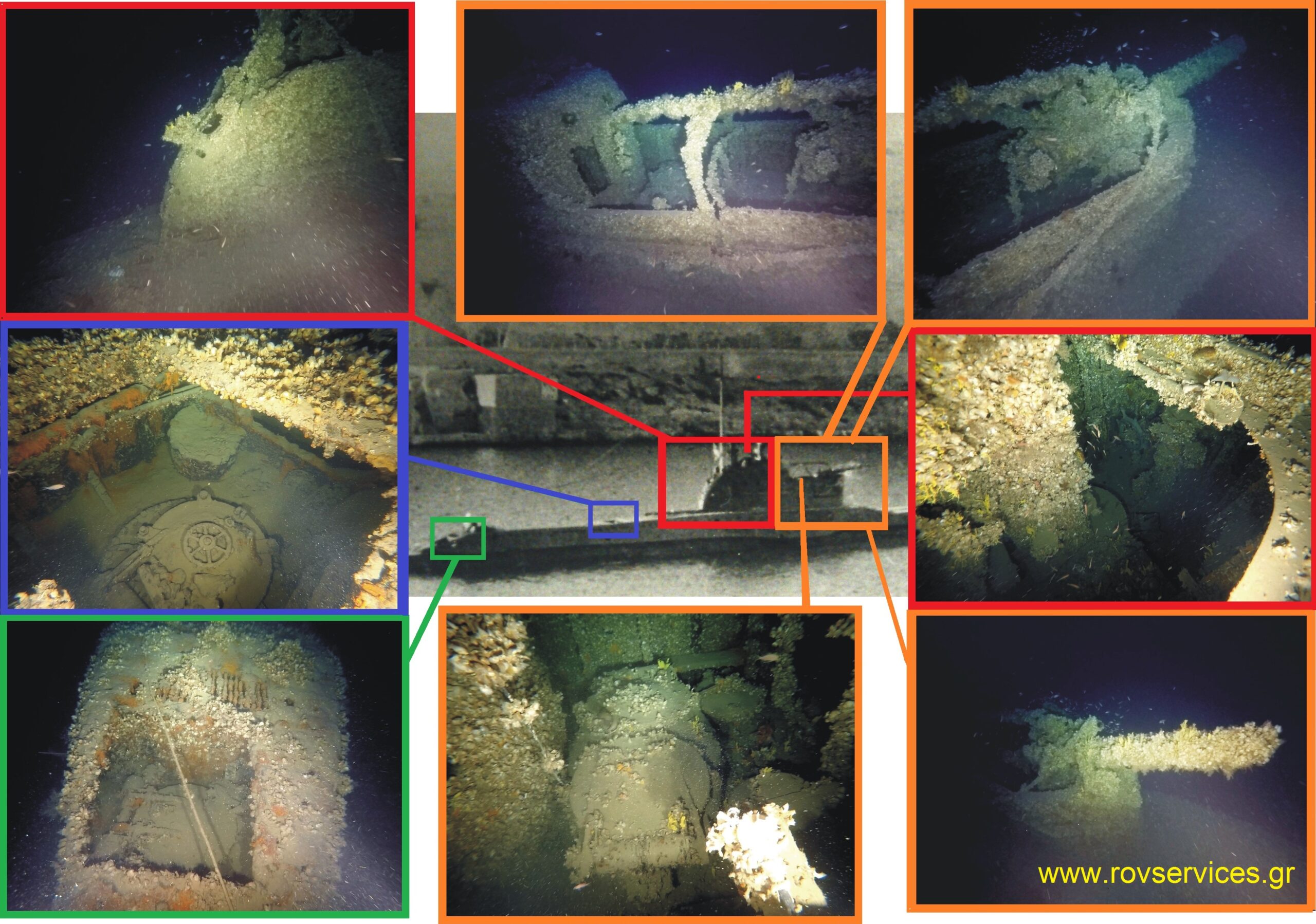 Εντοπίστηκε στο Αιγαίο υποβρύχιο που είχε βυθιστεί το 1942 (εικόνες)