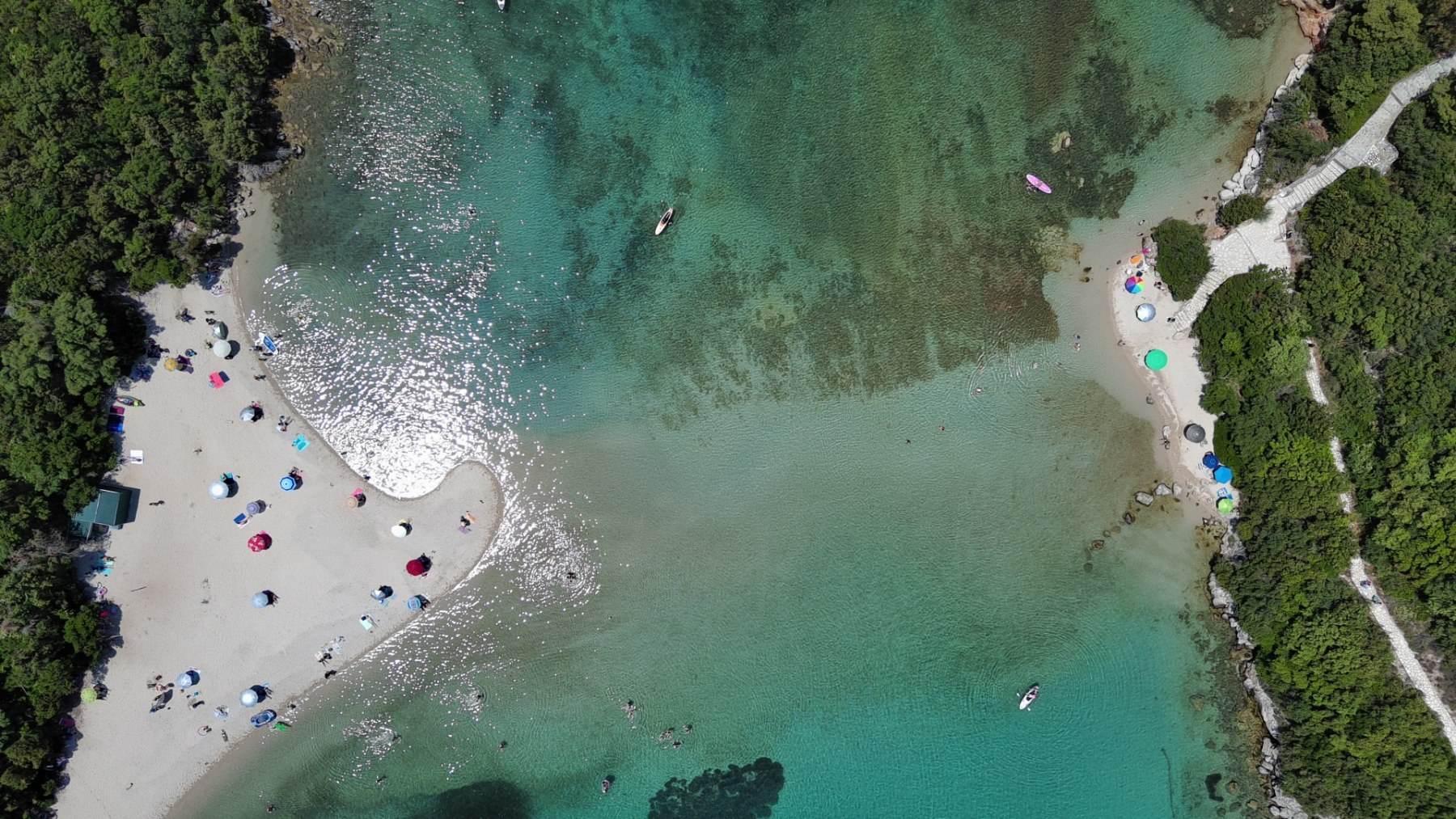Παραλία Μπέλα Βράκα στα Σύβοτα – Ένας επίγειος παράδεισος (video-photos)