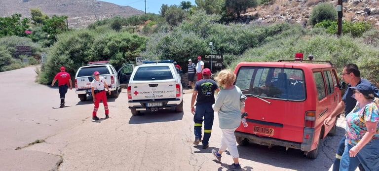 Σητεία: Διάσωση 75χρονου τουρίστα με άνοια – Έκανε πεζοπορία με γκρουπ στο φαράγγι των νεκρών