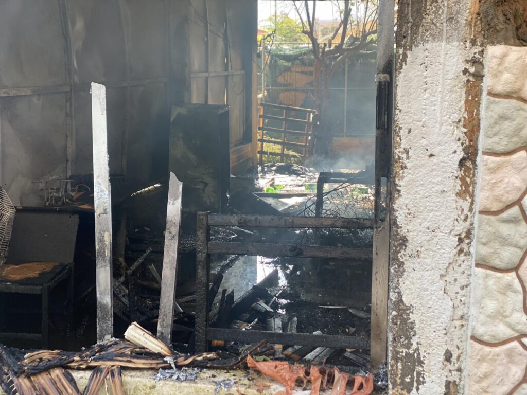 Καλαμάτα: Αναστάτωση από φωτιά στη Ράχη (photos)