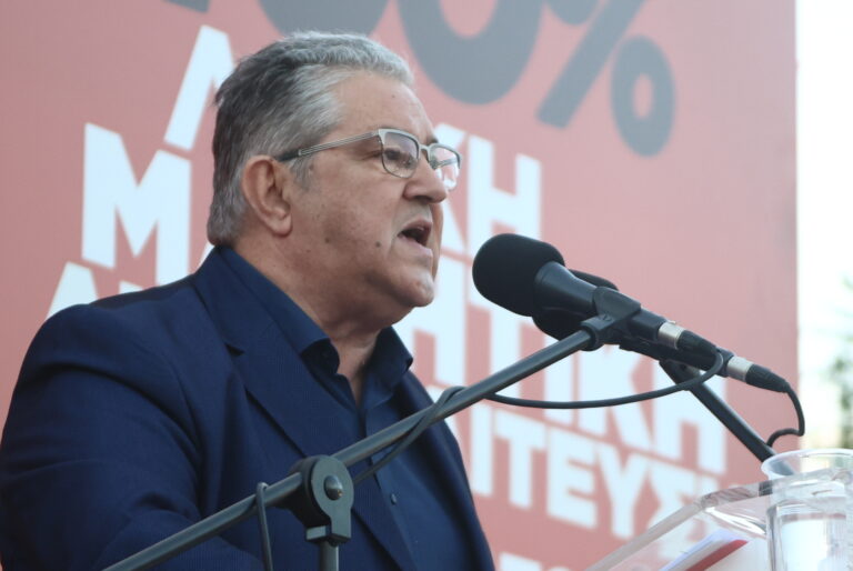 Δ.Κουτσούμπας από τη Θεσσαλονίκη: «Ψήφος στο ΚΚΕ θα πει συνέπεια, σταθερότητα για το λαό μας»