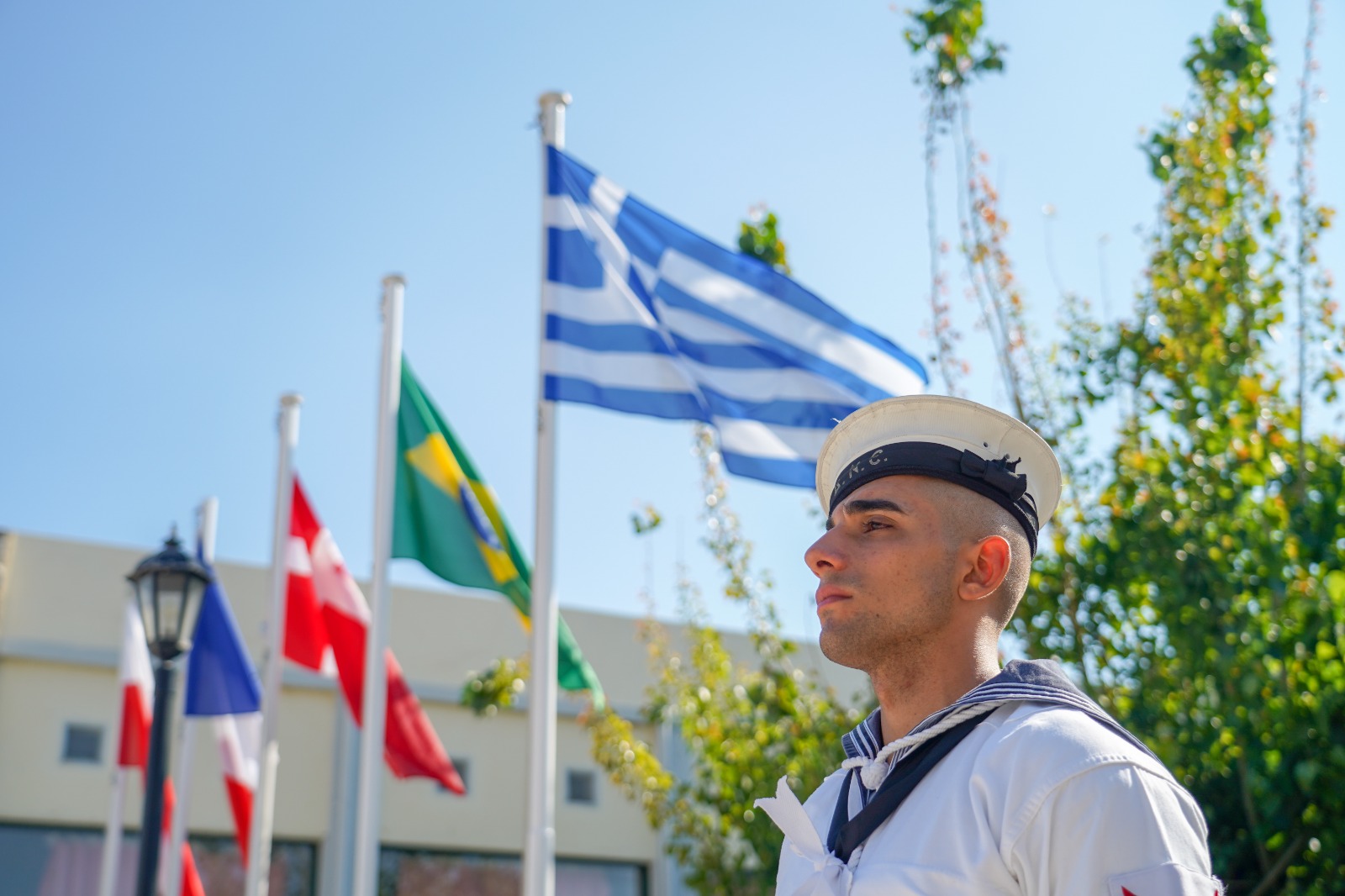 ΠΑΡΟΥΣΙΑ ΤΟΥ ΑΡΧΗΓΟΥ ΓΕΕΘΑ ΣΤΗΝ ΤΕΛΕΤΗ ΕΝΑΡΞΗΣ ΤΟΥ 54ΟΥ ΠΑΓΚΟΣΜΙΟΥ ΣΤΡΑΤΙΩΤΙΚΟΥ ΠΡΩΤΑΘΛΗΜΑΤΟΣ ΙΣΤΙΟΠΛΟΪΑΣ CISM (ΓΡ. ΤΥΠΟΥ ΓΕΕΘΑ/EUROKINISSI)