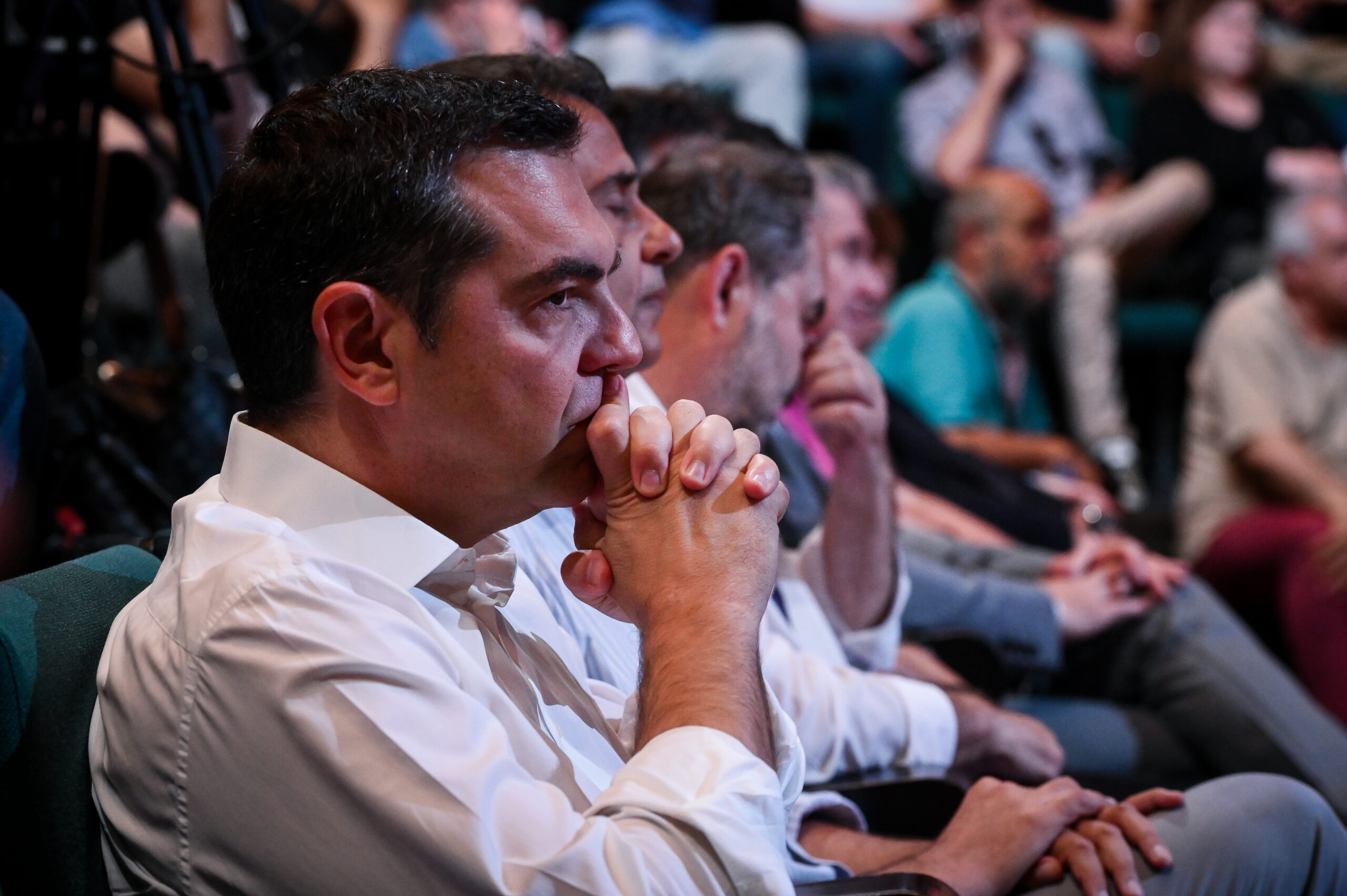 ΟΜΙΛΙΑ ΤΟΥ ΠΡΟΕΔΡΟΥ ΤΟΥ ΣΥΡΙΖΑ ΑΛΕΞΗ ΤΣΙΠΡΑ ΣΕ ΕΡΓΑΖΟΜΕΝΟΥΣ ΤΟΥ ΙΔΙΩΤΙΚΟΥ ΚΑΙ ΔΗΜΟΣΙΟΥ ΤΟΜΕΑ ΚΑΙ ΕΚΠΡΟΣΩΠΟΥΣ ΣΥΝΔΙΚΑΛΙΣΤΙΚΩΝ ΟΡΓΑΝΩΣΕΩΝ(ΤΑΤΙΑΝΑ ΜΠΟΛΑΡΗ/EUROKINISSI)