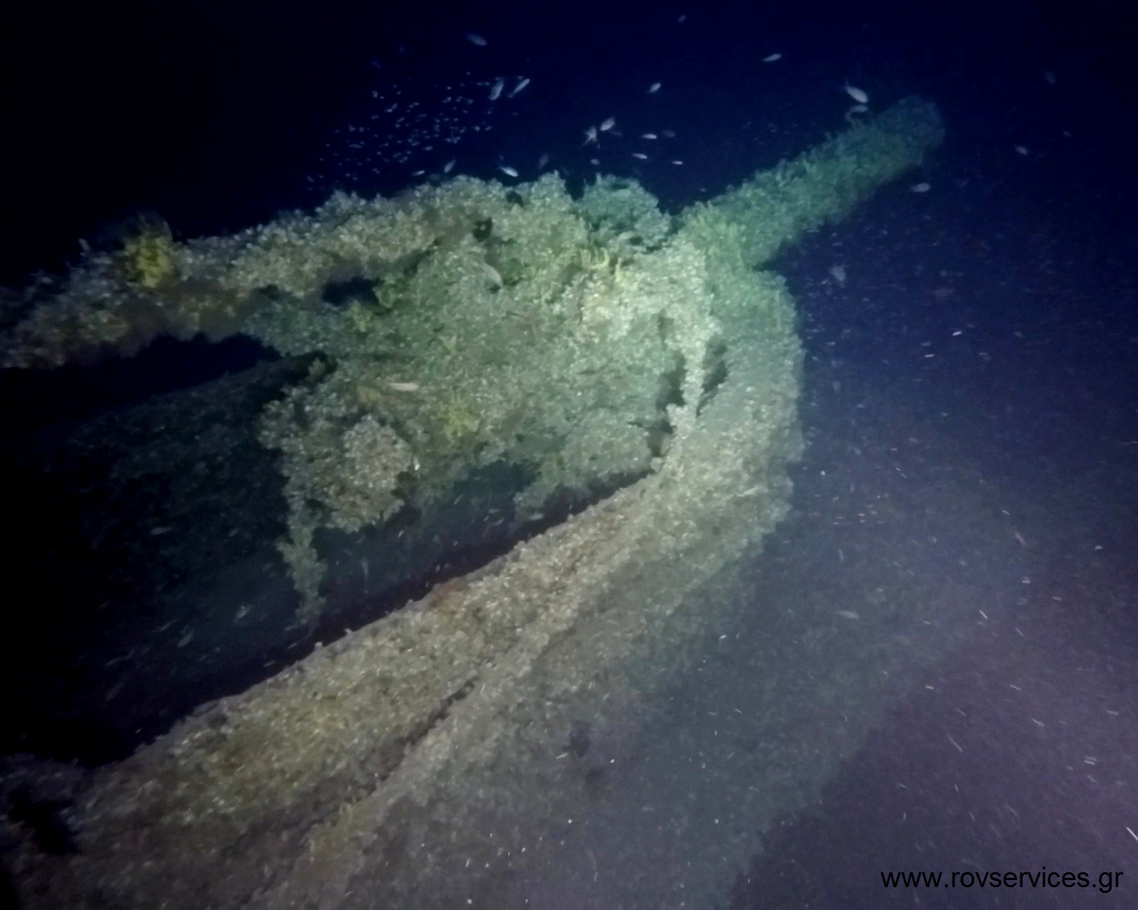 It was found on a submarine in the Aegean Sea that sank in 1942 (photos)