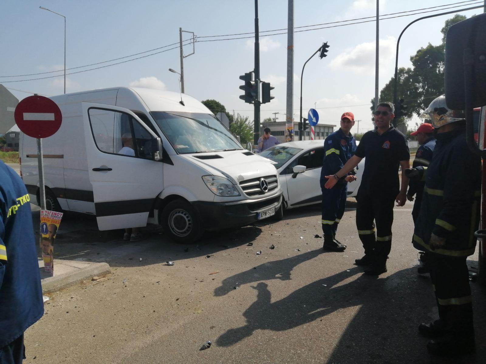 Διαδοχικά τροχαία ατυχήματα στην Ηλεία