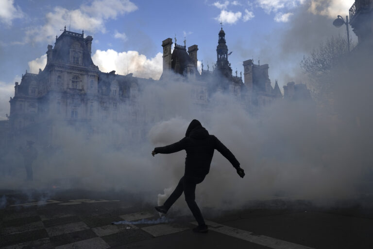 France Pension Protests