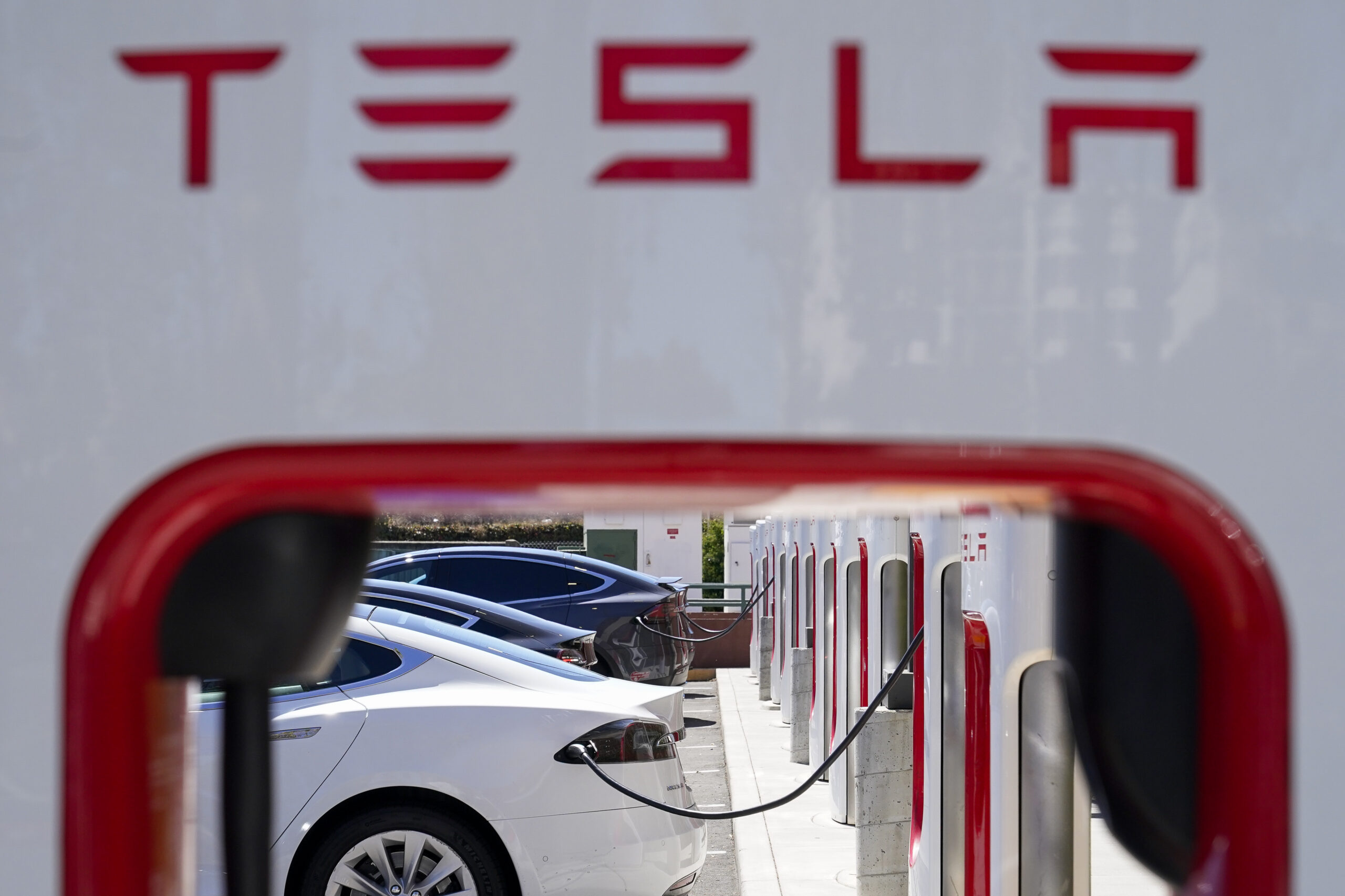 General Motors Tesla Charging Stations