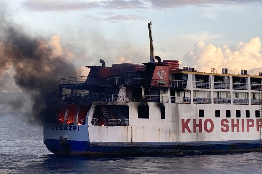 Philippines Ferry Fire