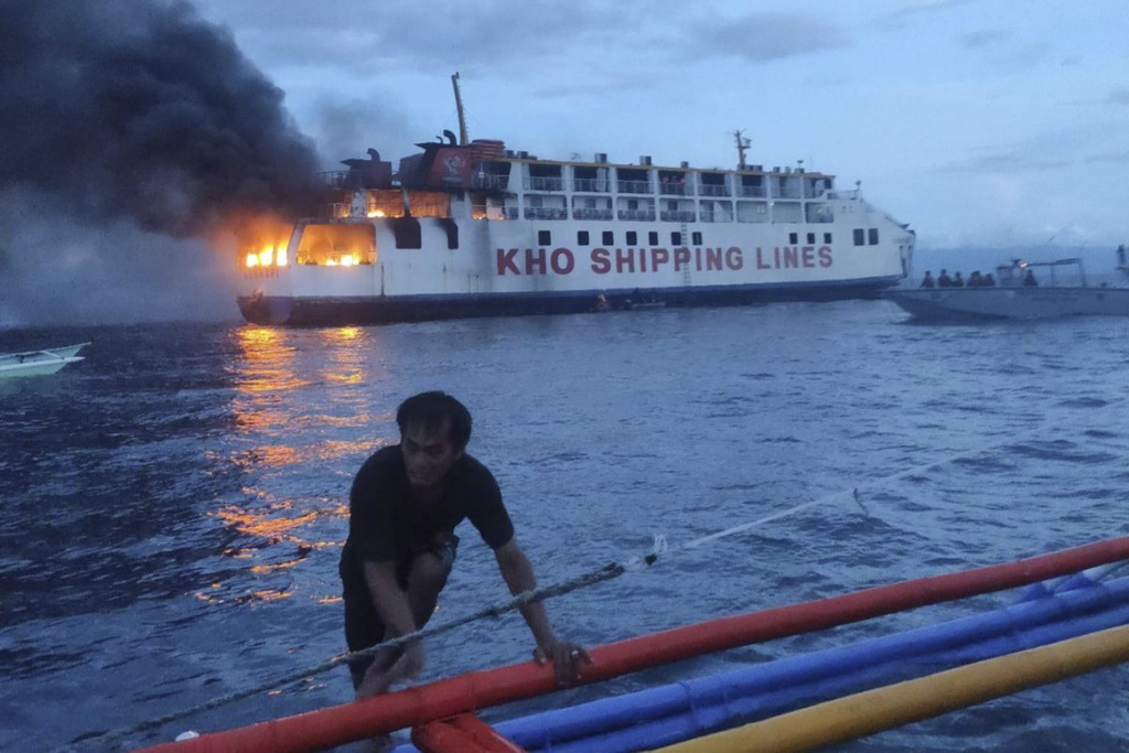 Philippines Ferry Fire