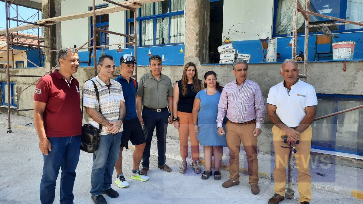 Χίος: Σε πλήρη εξέλιξη το εργοτάξιο στο 5ο Δημοτικό Σχολείο