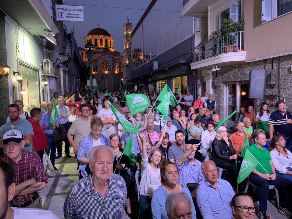 Ν. Ανδρουλάκης από Βόλο: Το ΠΑΣΟΚ ανάχωμα στον τοξικό δικομματισμό και στην παντοδυναμία της Ν.Δ.