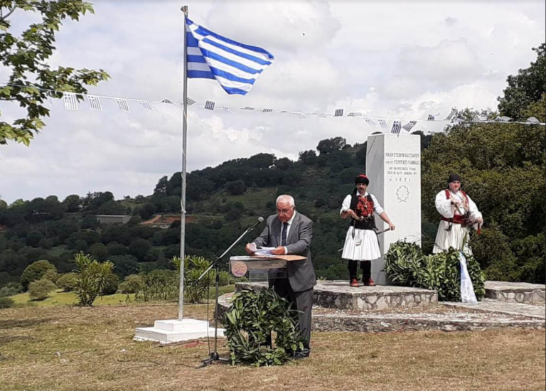Πύργος: Τίμησαν την μεγάλη θυσία του Καπεταν Γιαννιά στο Αντρώνι