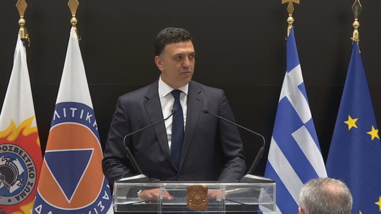 Η τελετή παράδοσης – παραλαβής στο Υπ. Κλιματικής Κρίσης και Πολιτικής Προστασίας – Β. Κικίλιας: Δεν υπάρχει κάτι πιο ιερό από την προστασία των πολιτών