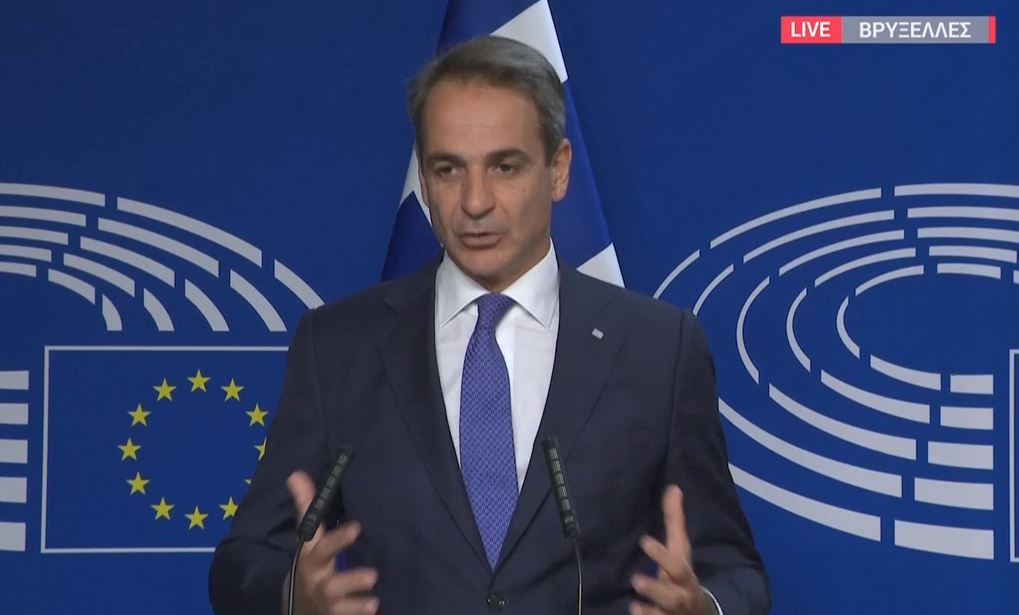 Mitsotakis Brussels