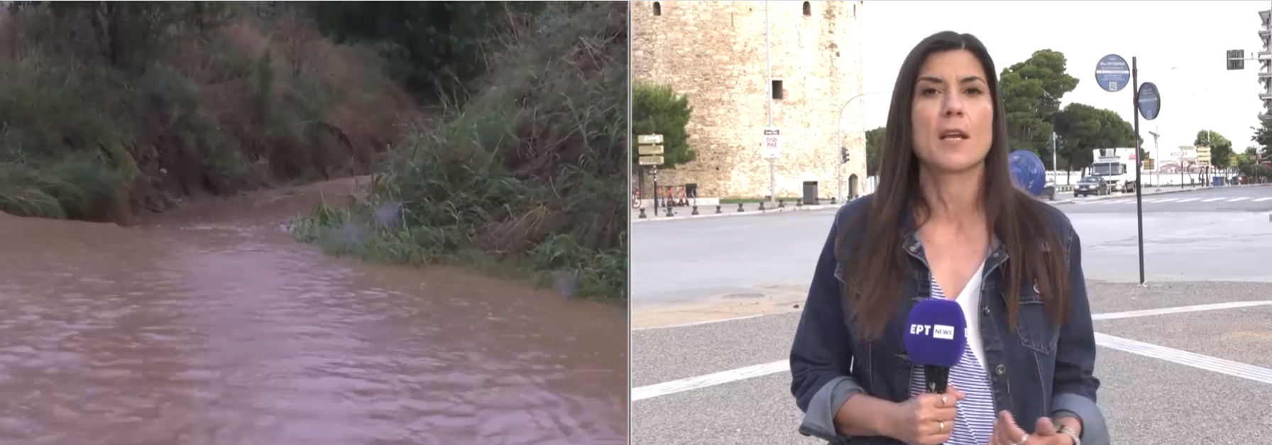 Θεσσαλονίκη: Μέσα σε λίγες ώρες έπεσε το διπλάσιο νερό που πέφτει όλο τον Ιούνιο