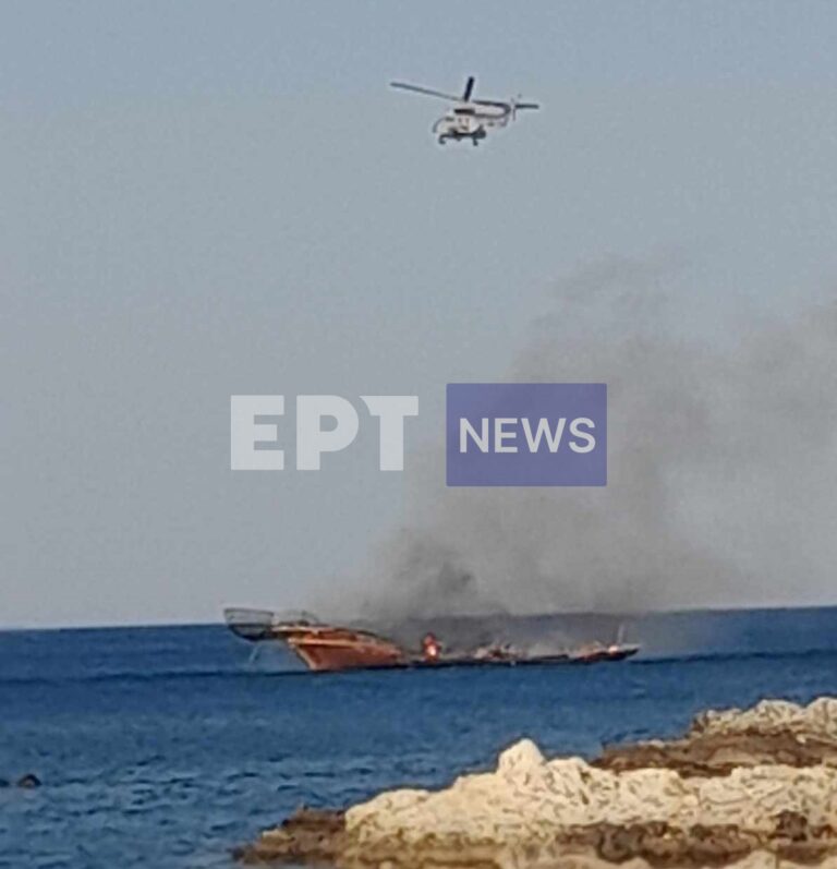 Ρόδος: Φωτιά σε ημερόπλοιο – Σώοι μεταφέρθηκαν στην ακτή οι επιβάτες