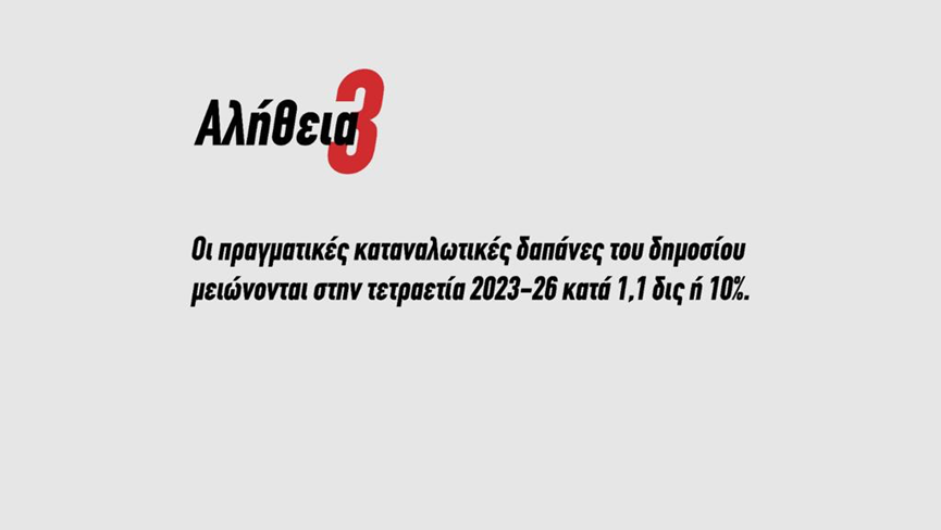 ΝΔ: Οι τεκμηριωμένες απαντήσεις στα 5+1 ψέματα του κ. Τσίπρα