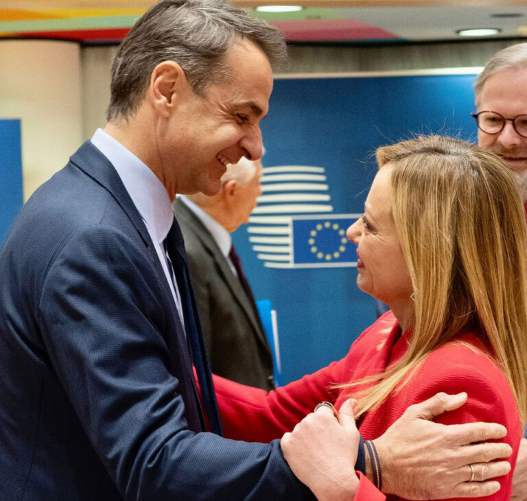 Συγχαρητήρια Μελόνι στον Κ. Μητσοτάκη: Ιταλία και Ελλάδα μαζί μπορούν να επιτύχουν σημαντικά αποτελέσματα