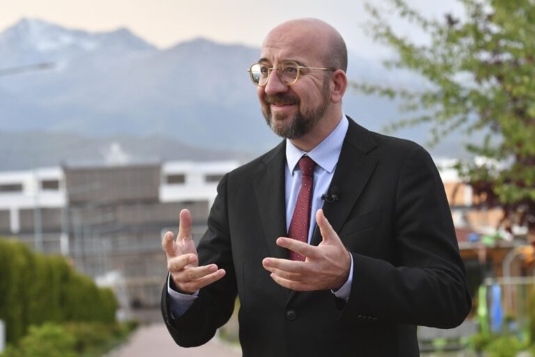 Σ. Μισέλ για το ουκρανικό φράγμα: Θα θέσω το θέμα στο Eυρωπαϊκό Συμβούλιο – Περισσότερη βοήθεια στις πλημμυρισμένες περιοχές
