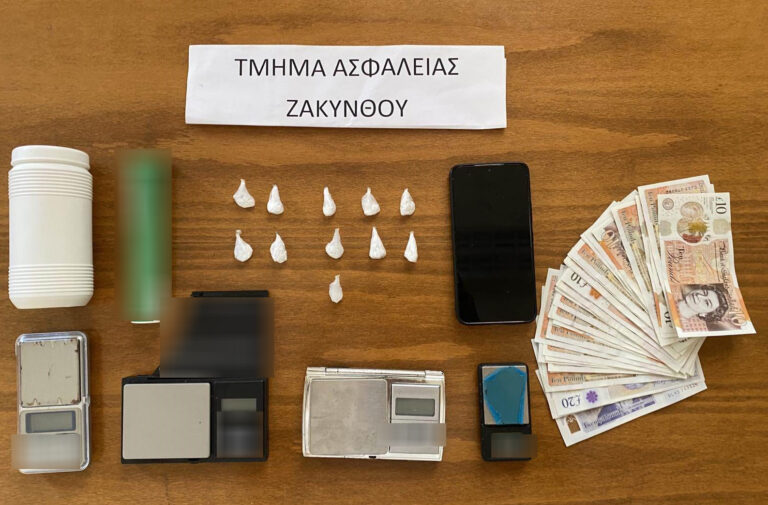 Ζάκυνθος: Δύο συλλήψεις για ναρκωτικά στον Λαγανά – Για διακίνηση κατηγορείται 60χρονος Βρετανός