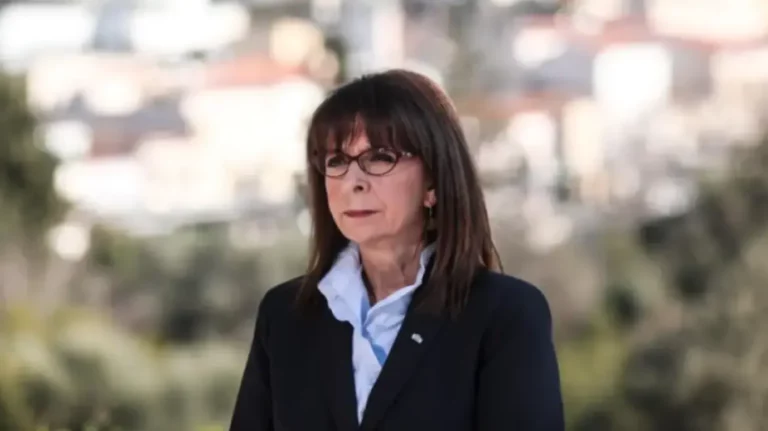Στα Χανιά η Πρόεδρος της Δημοκρατίας Κατερίνα Σακεραλλοπούλου