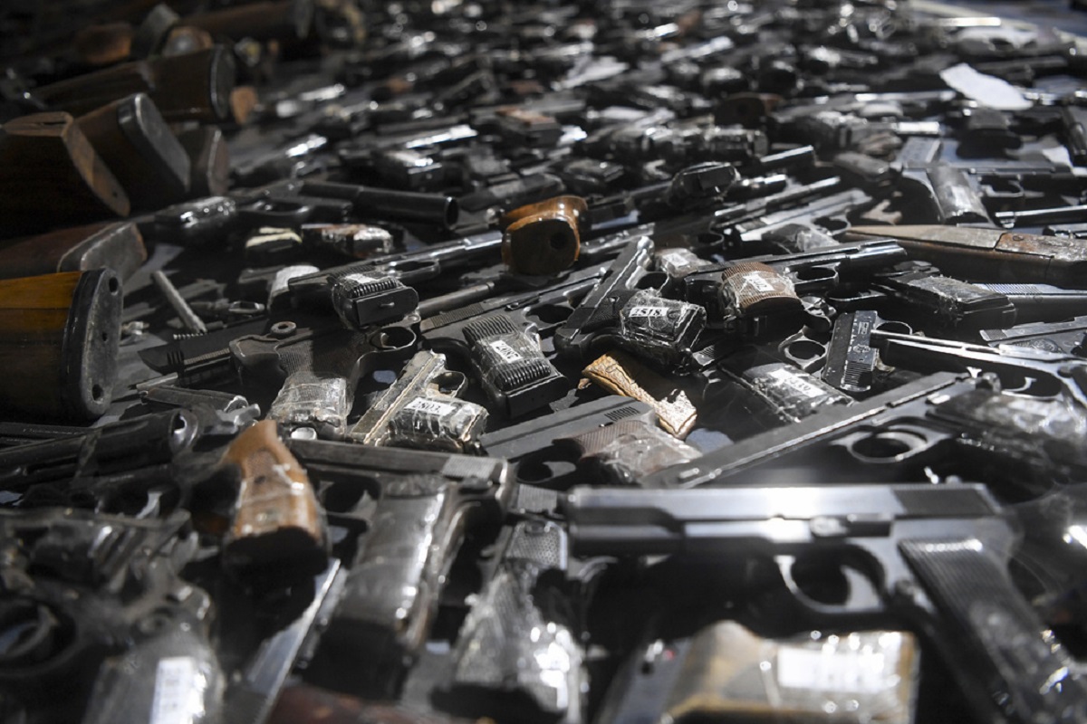 Serbia Shootings Guns