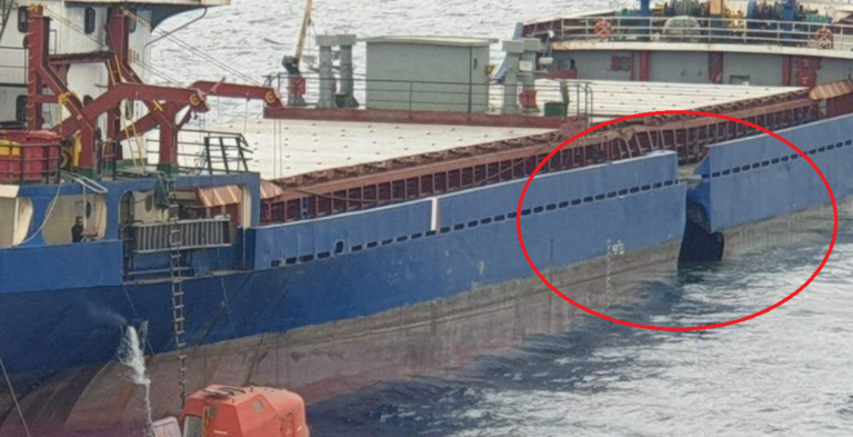 Σύγκρουση φορτηγών πλοίων ανοιχτά της Χίου: Γιατί αρνήθηκε την ελληνική βοήθεια ο ένας πλοίαρχος