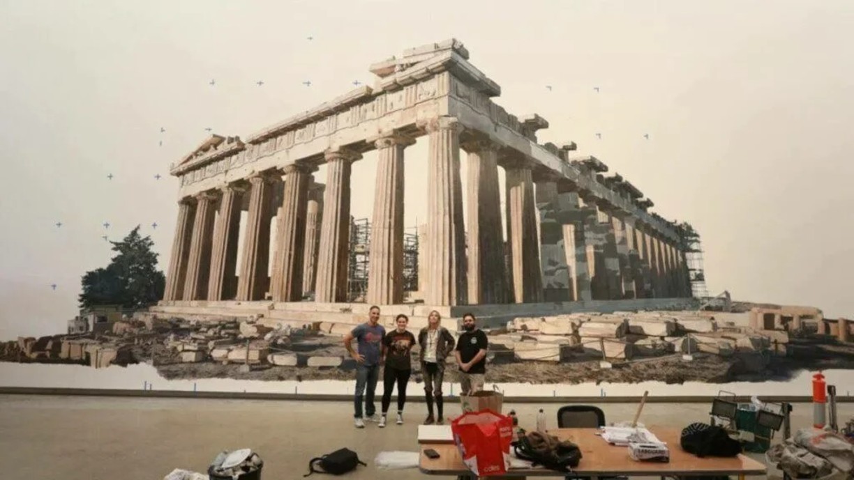 “Acropolis now” Μια υπερρεαλιστική εικόνα του Παρθενώνα στην Αυστραλία