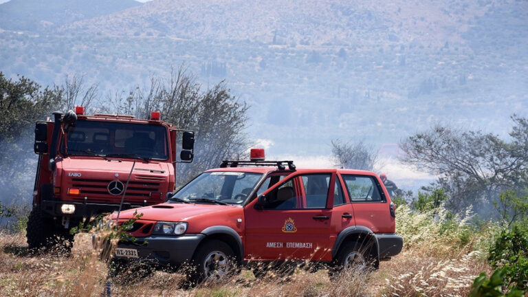 Υπό έλεγχο η φωτιά που εκδηλώθηκε στη Ρόδο