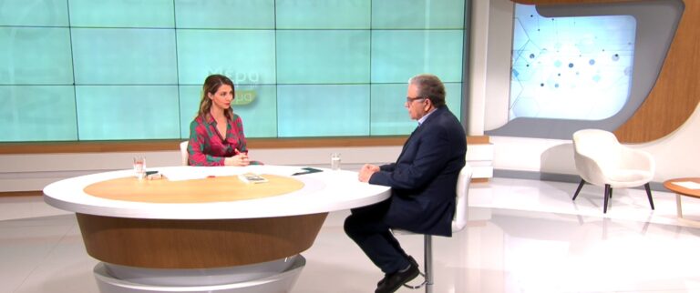 Ο υποψήφιος δήμαρχος Θεσσαλονίκης Σάκης Τζακόπουλος στην ΕΡΤ3
