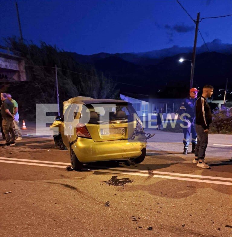 Στο Νοσοκομείο  ένας άνδρας και δύο παιδιά μετά από τροχαίο στον ΒΟΑΚ