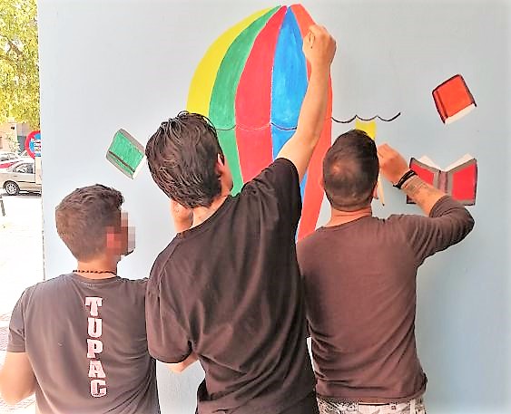 «Χρωματιστό» το 38ο Δημοτικό Σχολείο Πειραιά από το ΚΕΘΕΑ ΝΟΣΤΟΣ