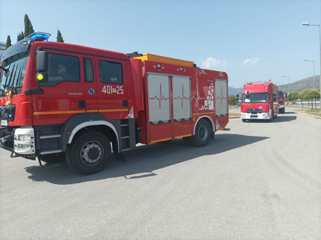 Έτοιμη να ριχθούν στην μάχη των πυρκαγιών οι Πολωνοί πυροσβέστες