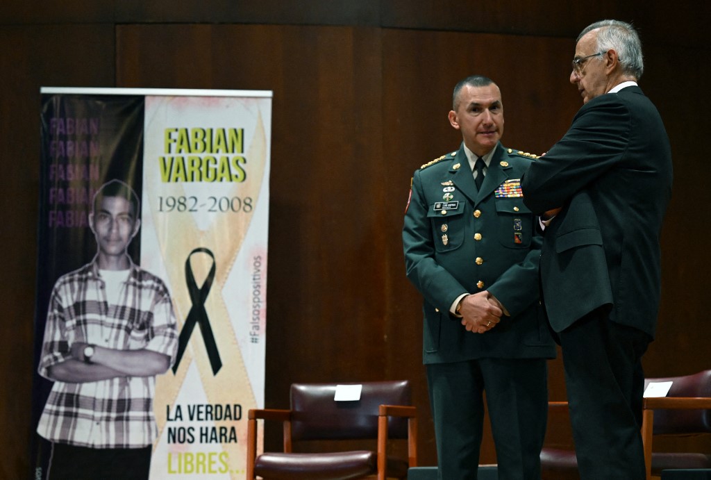 COLOMBIA-CONFLICT-MILITARY-FALSE POSITIVES-APOLOGY-VARGAS