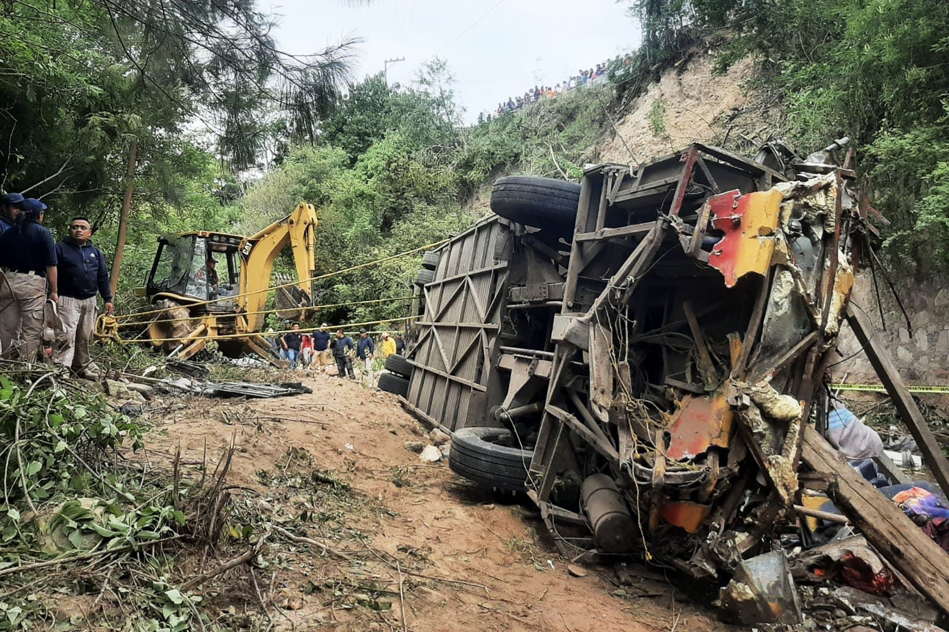 MEXICO-ACCIDENT-BUS