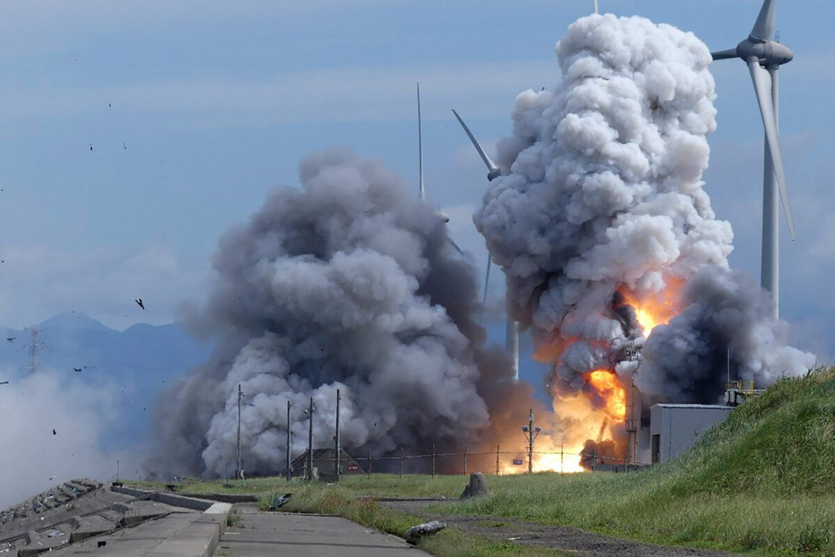 JAPAN-SPACE-ACCIDENT